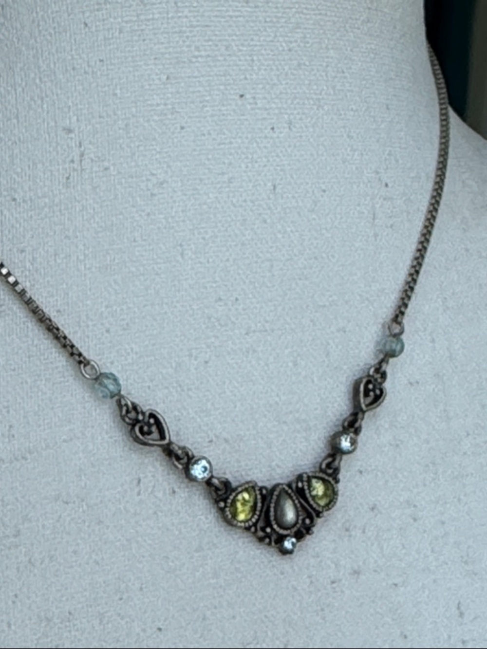 Vintage 1928 dainty necklace - Picture 3 of 6